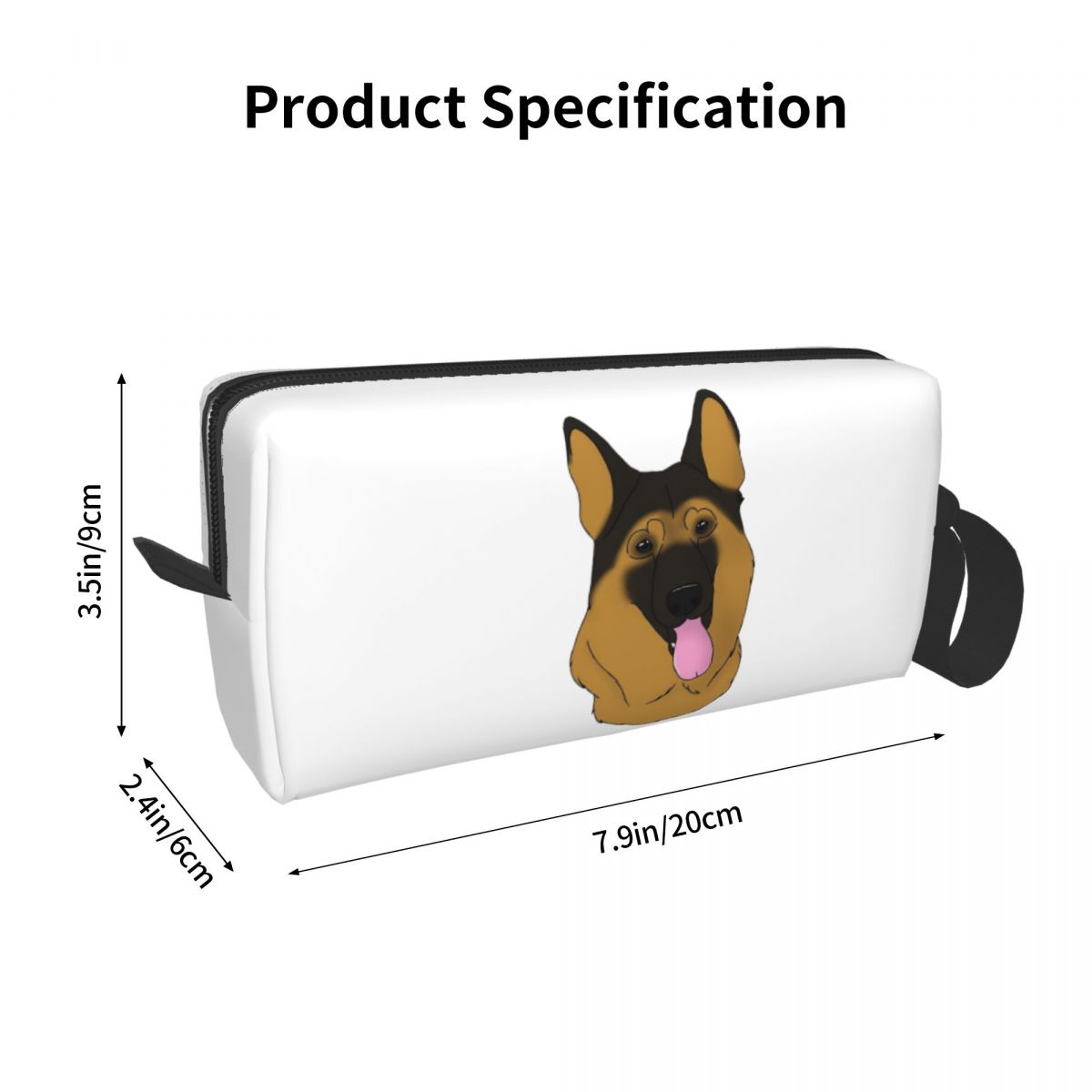 German Shepherd Dog Black And  - Tan Stationery & Office Supply recension och pris
