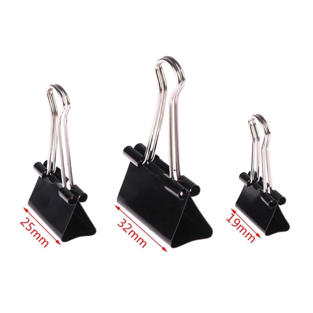 10pcs Metal Binder Clips 19mm  - Binder Clip Assorted recension och pris