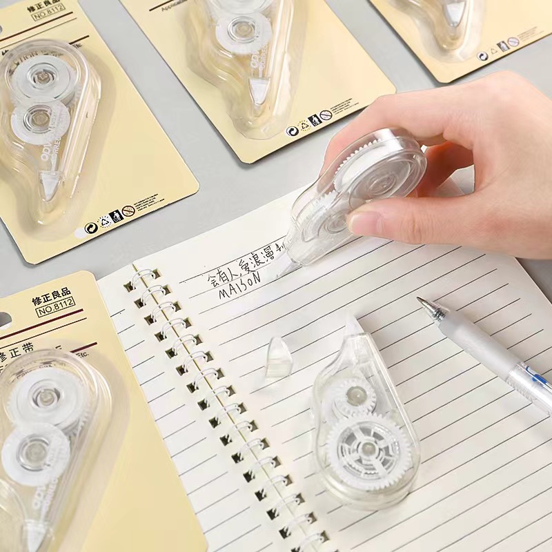 1 PC Large Capacity Transparen - Correction Tape Roller recension och pris